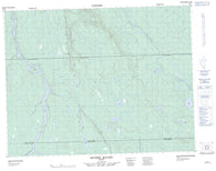 032L02 Riviere Rouget Canadian topographic map, 1:50,000 scale