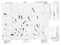 032L03 Lac Spradbrow Canadian topographic map, 1:50,000 scale