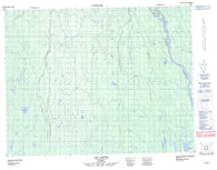 032L06 Lac Gette Canadian topographic map, 1:50,000 scale