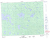 032L08 Lac Obamsca Canadian topographic map, 1:50,000 scale