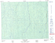 032L12 Hoelke Creek Canadian topographic map, 1:50,000 scale