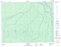 032L13 Atik River Canadian topographic map, 1:50,000 scale