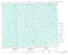 032L Riviere Harricana Canadian topographic map, 1:250,000 scale