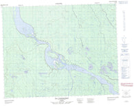 032M02 Ile D Herbomez Canadian topographic map, 1:50,000 scale