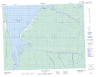 032M07 Fort Rupert Canadian topographic map, 1:50,000 scale