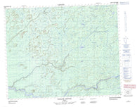 032M09 Colline Pontax Canadian topographic map, 1:50,000 scale