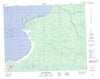 032M15 Boatswain Bay Canadian topographic map, 1:50,000 scale