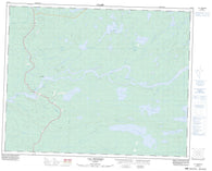 032N06 Lac Mezieres Canadian topographic map, 1:50,000 scale