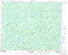 032N16 Collines Lescar Canadian topographic map, 1:50,000 scale