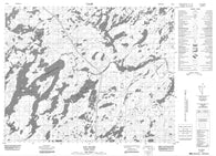 032O03 Lac Villon Canadian topographic map, 1:50,000 scale