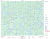 032O10 Lac Le Vilin Canadian topographic map, 1:50,000 scale