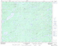 032O12 Lac Des Montagnes Canadian topographic map, 1:50,000 scale