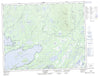 032P07 Lac Clairy Canadian topographic map, 1:50,000 scale