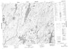 032P08 Lac Bethoulat Canadian topographic map, 1:50,000 scale