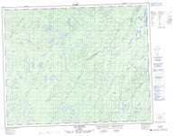 032P10 Lac Holton Canadian topographic map, 1:50,000 scale