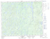032P11 Lac Gochigami Canadian topographic map, 1:50,000 scale