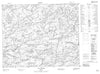 033A05 Lac Lavigne Canadian topographic map, 1:50,000 scale