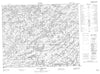 033A06 Lac Caulincourt Canadian topographic map, 1:50,000 scale