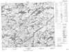 033A14 Lac Boisseau Canadian topographic map, 1:50,000 scale