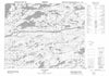 033B03 Lacs Village Canadian topographic map, 1:50,000 scale