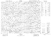 033B07 Lac Conviac Canadian topographic map, 1:50,000 scale