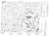 033C03 Riviere Miskimatao Canadian topographic map, 1:50,000 scale