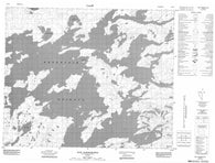 033C09 Baie Kasipaskatch Canadian topographic map, 1:50,000 scale