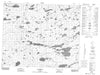 033C11 Lac Bernou Canadian topographic map, 1:50,000 scale