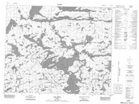 033C15 Lac Boyd Canadian topographic map, 1:50,000 scale