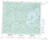 033C Reservoir Opinaca Canadian topographic map, 1:250,000 scale