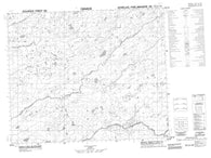 033D16 Riviere De Peuplier Canadian topographic map, 1:50,000 scale