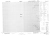 033E03 No Title Canadian topographic map, 1:50,000 scale