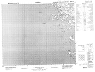 033E06  Canadian topographic map, 1:50,000 scale