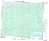 033F05 Lac Esprit Canadian topographic map, 1:50,000 scale