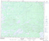 033F08 Lac De Vaulx Canadian topographic map, 1:50,000 scale