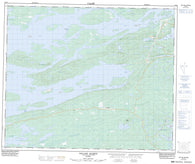 033F09 Colline Masson Canadian topographic map, 1:50,000 scale