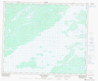 033F15 Baie Carbillet Canadian topographic map, 1:50,000 scale