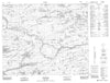 033G01 Lac Lakanal Canadian topographic map, 1:50,000 scale