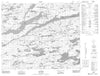 033G09 Lac Magin Canadian topographic map, 1:50,000 scale