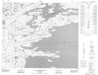 033G13 Lac De La Montagne Du Pin Canadian topographic map, 1:50,000 scale