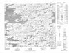 033G16 Lac Fontay Canadian topographic map, 1:50,000 scale