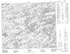 033H06 Lac Rouget Canadian topographic map, 1:50,000 scale