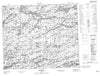 033H10 Lac Orsigny Canadian topographic map, 1:50,000 scale