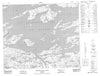 033H14 Reservoir De Lg Quatre Canadian topographic map, 1:50,000 scale