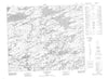 033H15 Lac Des Voeux Canadian topographic map, 1:50,000 scale