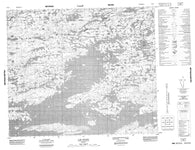 033I03 Lac Fillye Canadian topographic map, 1:50,000 scale