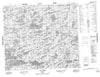 033I09 Lac Coates Canadian topographic map, 1:50,000 scale