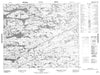 033J01 Lac Foulhiac Canadian topographic map, 1:50,000 scale
