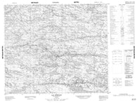 033J16 Lac Morpain Canadian topographic map, 1:50,000 scale