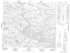 033K02 Lac Nudant Canadian topographic map, 1:50,000 scale